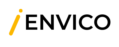 Firmenlogo von Envico GmbH Lengnau Bern, Solothurn und Basel. Energieberatung, Energiemanagementsysteme, Batterien, IT, Applikationen.